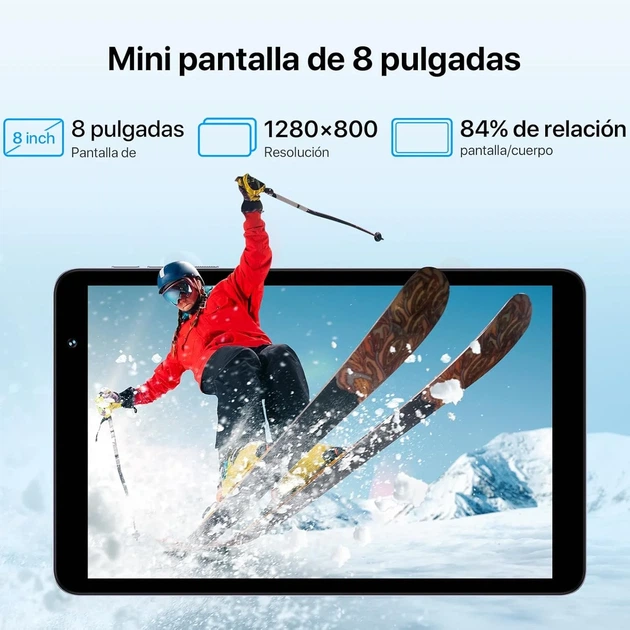 Планшет 8" UMIDIGI G1 Tab Mini 3+4/32GB 4 ядра Android 14 5000mAh Розовый - изображение 3