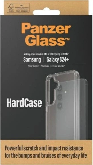 Панель Panzer Glass Hard Case для Samsung Galaxy S24 Plus Transparent (5711724012143) - зображення 4