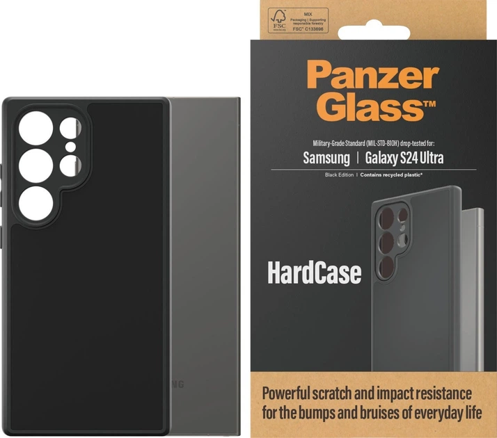 Панель Panzer Glass Hard Case для Samsung Galaxy S24 Ultra Black (5711724012228) - зображення 3