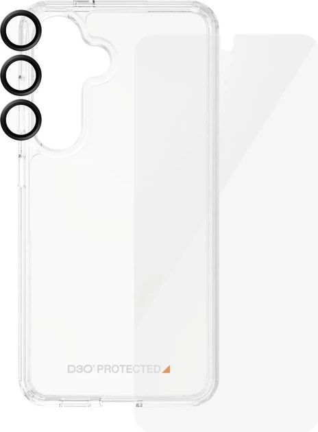 Etui Panzer Glass Bundle 3in1 do Samsung Galaxy S24 + Screen Protector Transparent (5711724212109) - obraz 2