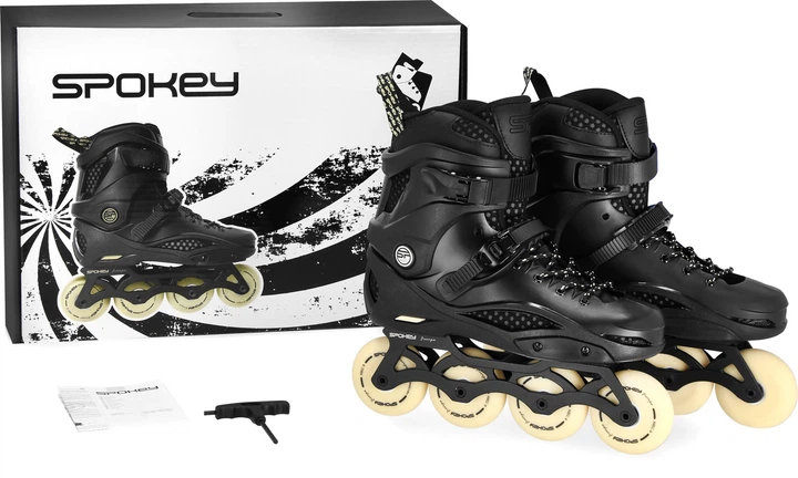 Rolki Spokey FREESPO 38/39 929411 Czarno-żółte (5902693294115) - obraz 11