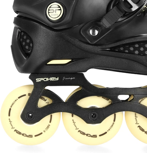 Rolki Spokey FREESPO 38/39 929411 Czarno-żółte (5902693294115) - obraz 9