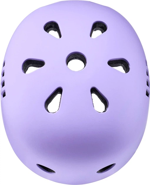 Kask rowerowy BMX Spokey Pumptrack 944779 48–54 cm Liliowy (5905339447791) - obraz 4