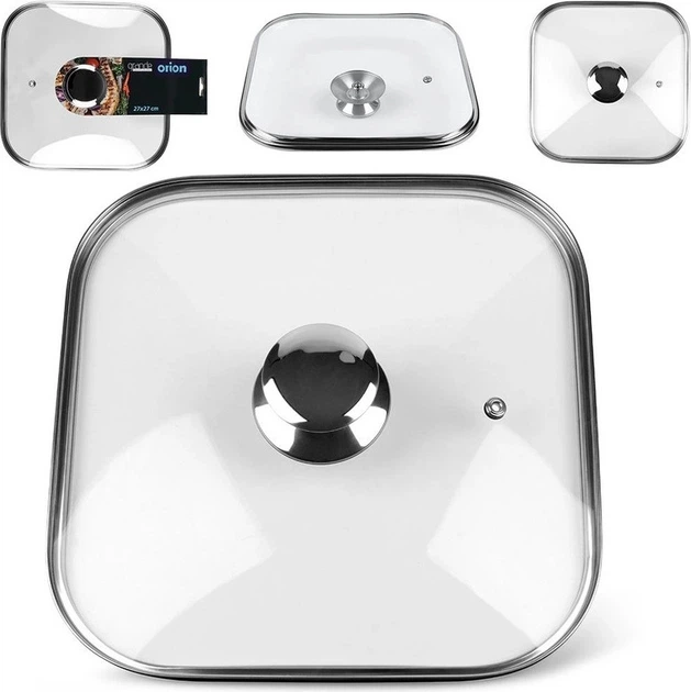 Pokrywka Orion Grande szklana kwadratowa 27 x 27 cm (8592381154561) - obraz 7