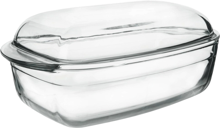Naczynie Orion żaroodporne szklane z pokrywką 32.5 x 19 x 13 cm 2.9 l (8592381191665) - obraz 1