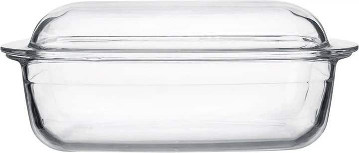 Naczynie Orion żaroodporne szklane z pokrywką 32.5 x 19 x 13 cm 2.9 l (8592381191665) - obraz 2