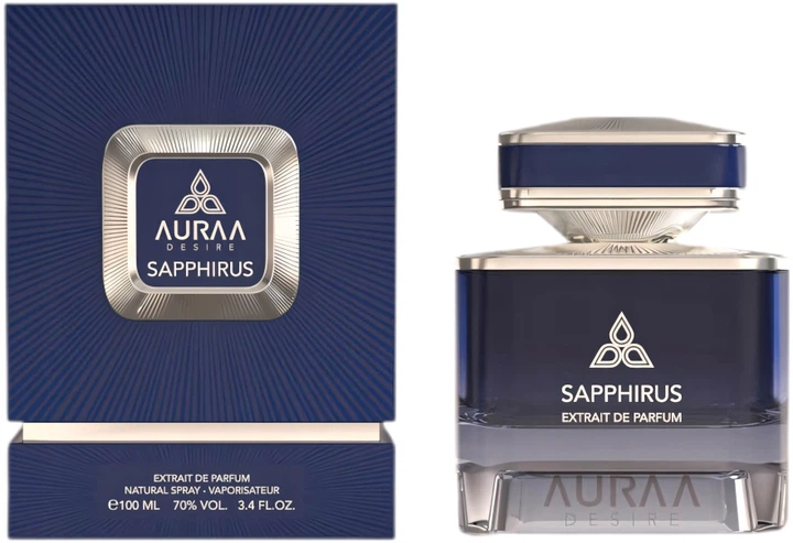 Perfumy unisex Auraa Desire Sapphirus 100 ml (6290360831800) - obraz 2