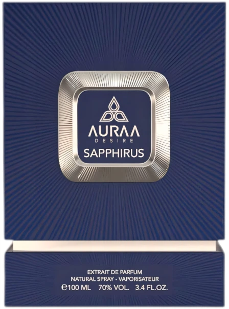 Perfumy unisex Auraa Desire Sapphirus 100 ml (6290360831800) - obraz 3