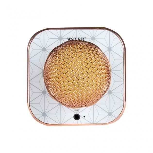 Микрофон-караоке беспроводной bluetooth WSTER WS-1688 Rose/Розовый - изображение 7