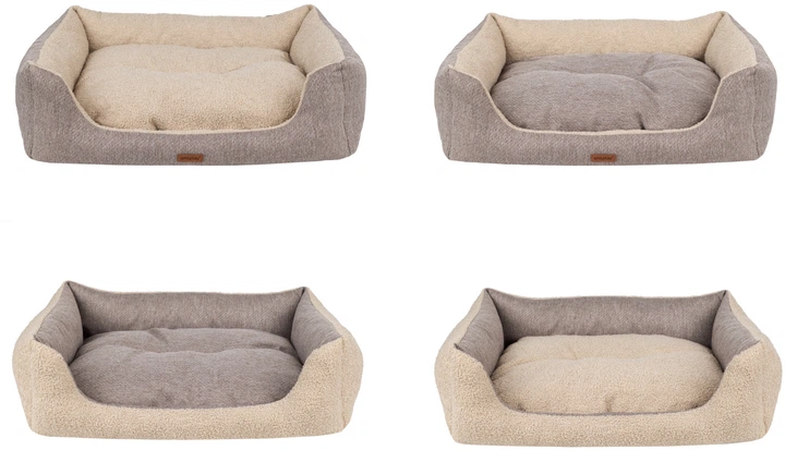 Legowisko dla psów Amiplay Malmo Sofa S Beżowe (5907563299368) - obraz 4