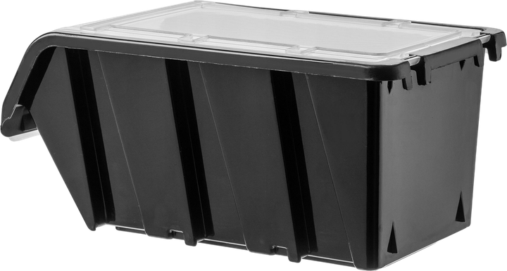 Zestaw kuwet warsztatowych z pokrywą Kadax KTR20 195 x 120 mm 20 szt. Czarne (5903699456842) - obraz 5