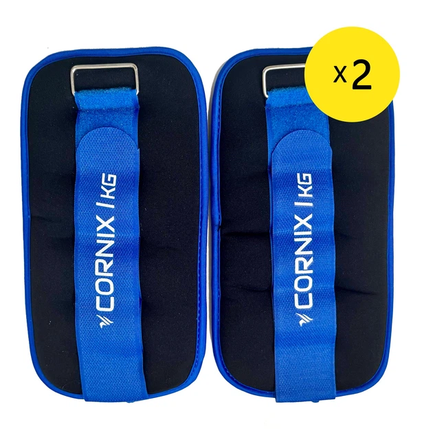 Утяжелители-манжеты для ног и рук Cornix 2 x 1 кг XR-0173 - изображение 8