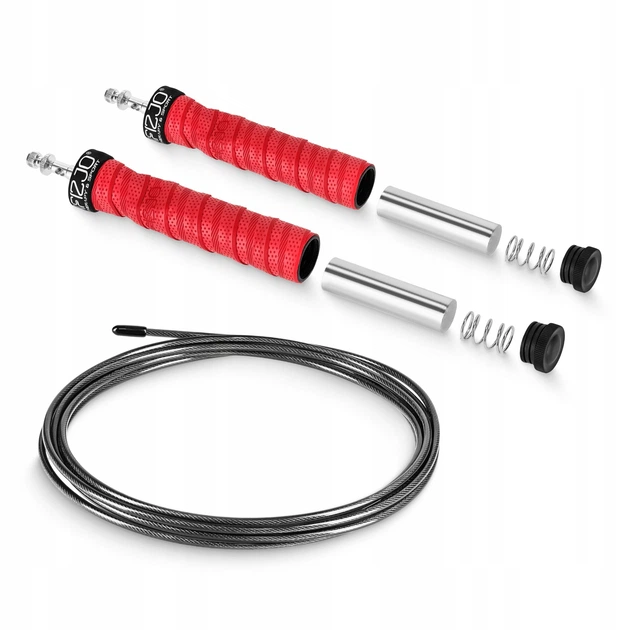 Скакалка скоростная для кроссфита 4FIZJO Speed Rope PRO+ Red (P-5907739313171) - изображение 6