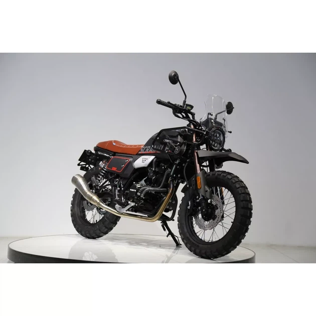 Мотоцикл Scrambler FT300-F6P Forte Чорний - изображение 7
