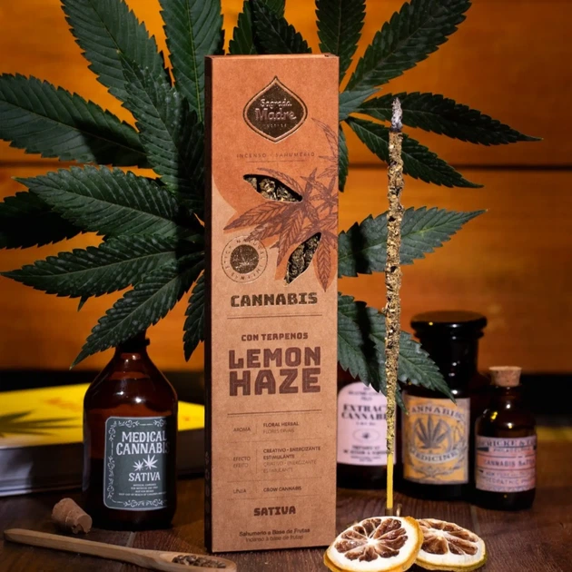 Премиальные грубые аромапалочки Lemon Haze Обновление и Энергия 6 шт. в уп. Sagrada Madre 7798348237310 - изображение 2