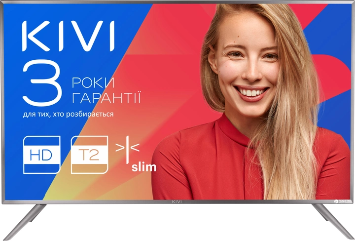 Телевизор Kivi 32HB50GU/GR Gray + Оплата частями на 7 платежей! - изображение 1