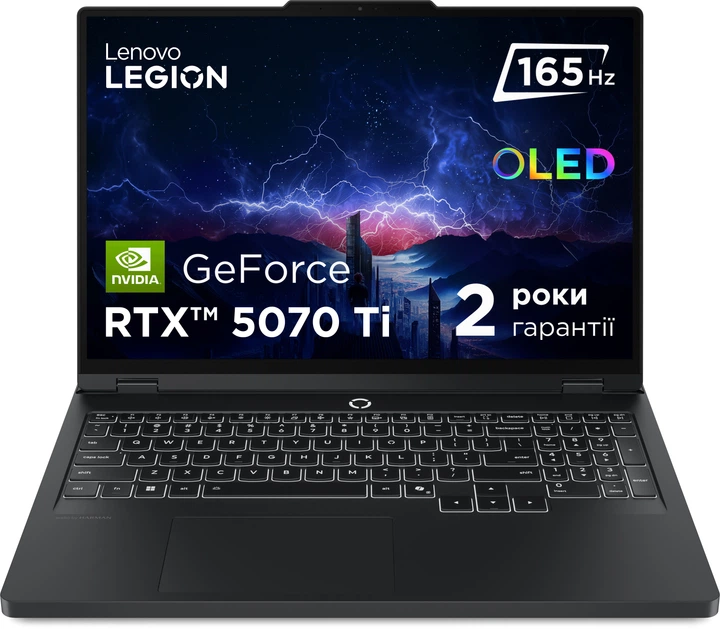 Ноутбук Lenovo Legion Pro 5 16IAX10H (83LU003VRA) Eclipse Black
