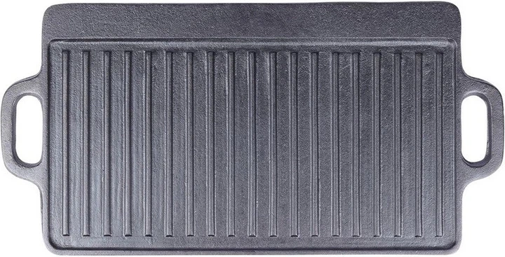 Сковорода-гриль Orion Litina чавунна двостороння 45.4 × 23 см (8592381165154) - зображення 2