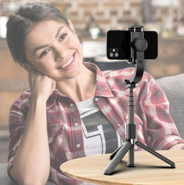 Стабилизатор L08 4в1 для смартфонов Gimbal Stabilizer - Фото 4 Стабилизатор L08 4в1 для смартфонов Gimbal Stabilizer - изображение 4