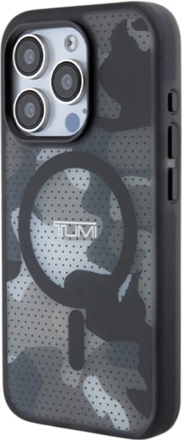 Панель TUMI Frosted Camo Print MagSafe для Apple iPhone 15 Pro Max Black (TUHMP15XTCAMK) - зображення 2