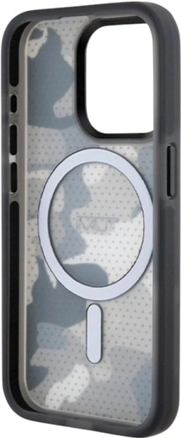 Панель TUMI Frosted Camo Print MagSafe для Apple iPhone 15 Pro Max Black (TUHMP15XTCAMK) - зображення 7