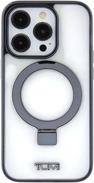 Etui TUMI Transparent Ring Stand MagSafe do Apple iPhone 15 Pro White (TUHMP15LSSFC) - obraz 3