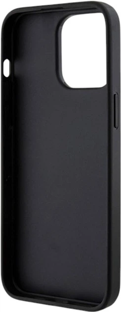 Etui Karl Lagerfeld Gripstand Saffiano Choupette Pin do Apple iPhone 13 Pro Max Black (KLHCP13XGSACHPK) - obraz 7