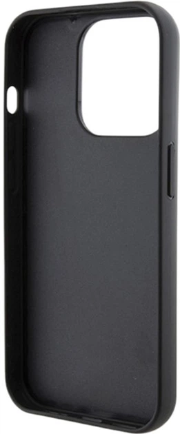 Панель Karl Lagerfeld Gripstand Saffiano Choupette Pin для Apple iPhone 14 Pro Black (KLHCP14LGSACHPK) - зображення 7