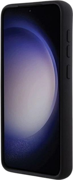 Панель Karl Lagerfeld Silicone Choupette Metal Pin для Samsung Galaxy S23 Plus Black (KLHCS23MSMHCNPK) - зображення 5
