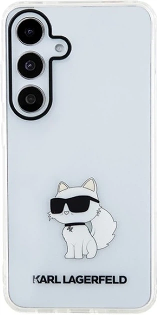 Etui Karl Lagerfeld IML Choupette do Samsung Galaxy S24 Transparent (KLHCS24SHNCHTCT) - obraz 3