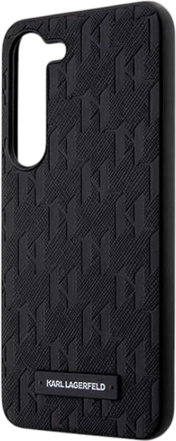 Etui Karl Lagerfeld Saffiano Mono Metal Logo do Samsung Galaxy S24 Black (KLHCS24SSAKLHPK) - obraz 6