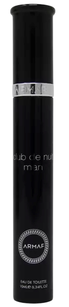 Туалетна вода для чоловіків Armaf Club De Nuit Man 10 мл (6294015180169) - зображення 2