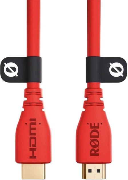 Kabel Rode HDMI Cable 3 m Red (RODE HDMICABLE3M-R) - obraz 2