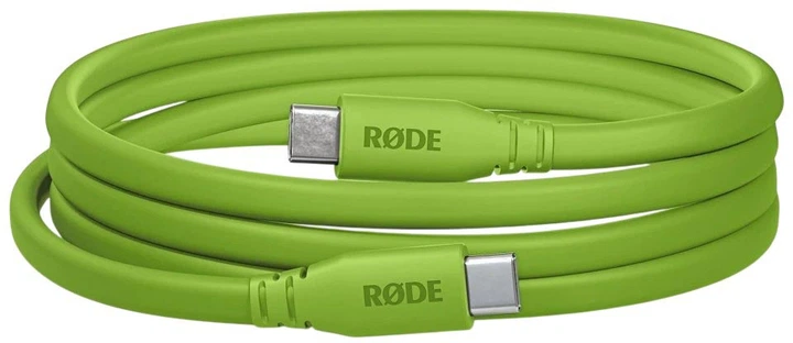 Kabel Rode SC17 USB-C – USB-C 1.5 m Green (RODE SC17-G) - obraz 3
