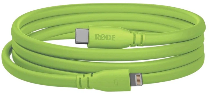Кабель Rode SC19 USB-C – Lightning 1.5 m Green (RODE SC19-G) - зображення 3