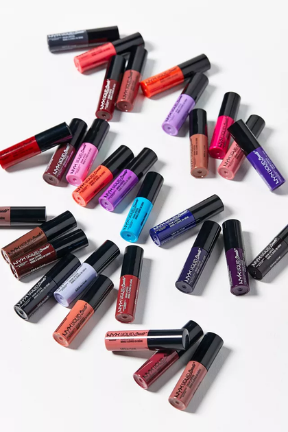 Рідка кремова помада з матовим фінішем NYX Liquid Suede Cream Lipstick LSCL24 Alien міні формат - зображення 5