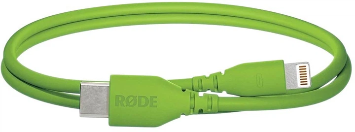 Кабель Rode SC21 USB-C – Lightning 30 cm Green (RODE SC21-G) - зображення 3