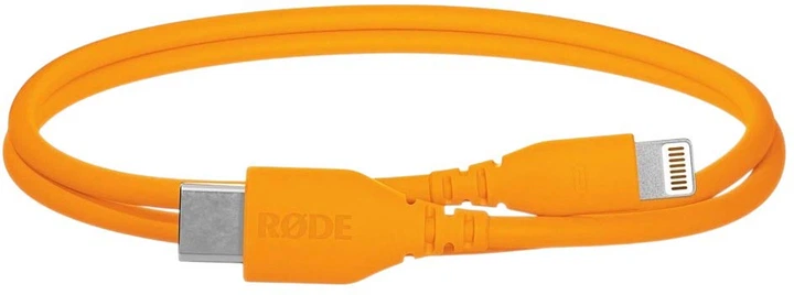 Кабель Rode SC21 USB-C – Lightning 30 cm Orange (RODE SC21-O) - зображення 3
