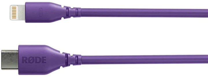 Кабель Rode SC21 USB-C – Lightning 30 cm Purple (RODE SC21-PU) - зображення 2