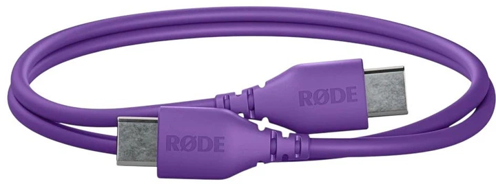 Кабель Rode SC22 USB-C – USB-C 30 cm Purple (RODE SC22-PU) - зображення 3