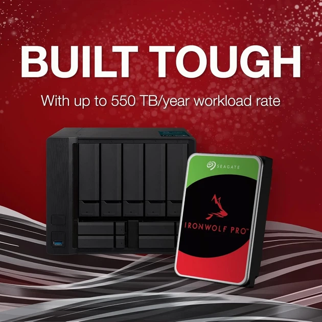 Внутренний жесткий диск 3.5" Seagate IronWolf 16TB 7200 об\мин 180 МБ\с SATA III (ST16000NTZ01/ST16000NT001) Б/В k1 - изображение 4