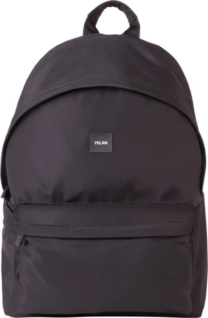 Plecak szkolny Milan Shadow 41 × 30 × 18 cm 22 l Czarny (8411574106692) - obraz 1