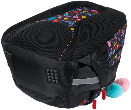 Шкільний рюкзак St.Majewski Stitch Aloha 40 x 28 x 18 см 22 л Чорний (5903235679865) - зображення 3