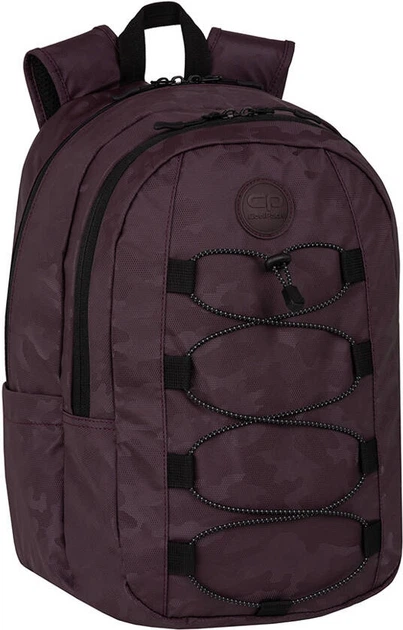 Plecak szkolny CoolPack Trooper 44 x 30 x 14 cm 21 l Burgundy (5903686372254) - obraz 1