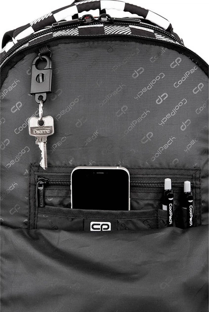 Plecak szkolny CoolPack Break w kratkę 44 x 32 x 19 cm 27 l (5903686328268) - obraz 5