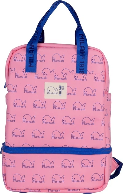 Шкільний рюкзак Milan Collection 460 33 x 25 x 13 см 9.5 л Рожевий (8411574106838) - зображення 1