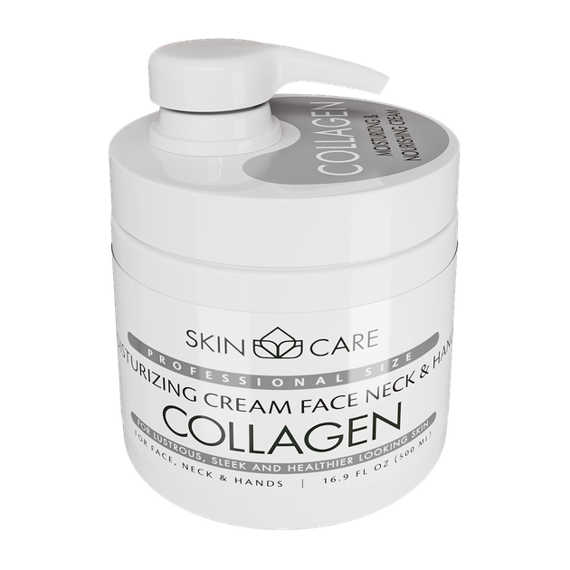 Увлажняющий и питательный крем Skin Care Collagen Cream 500 мл - Фото 1 Увлажняющий и питательный крем Skin Care Collagen Cream 500 мл - изображение 1