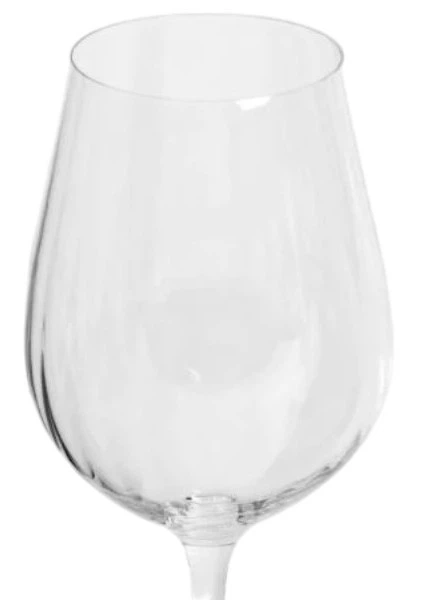 Набір келихів для вина Homla Monroe Carnival рифльованих 400 мл х 4 шт (5906496724497) - зображення 3