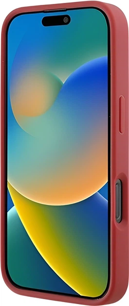 Etui Plecki Karl Lagerfeld Quilted Signature do Apple iPhone 16 Pro Red (KLHCP16LPQDSMGR) - obraz 4