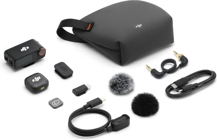 Система бездротових мікрофонів DJI MIC 3 (1 TX + 1 RX) (CP.RN.00000479.01) - зображення 5